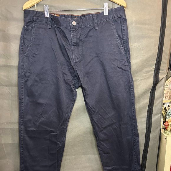 Black Denim Pants 36X32 Straight Leg - Picture 2 of 8